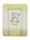 Lorelli Soft Changing Pad Bear made of Fabric Bear Yellow 50x70cm