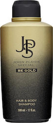 Bettina Barty John Player Special Αφρόλουτρο για Άνδρες για Μαλλιά & Σώμα Be Gold 500ml