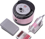 NY-ZS606 Nail Power Drill 30000rpm with Pedal 65W Pink