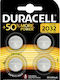 Duracell Μπαταρίες Λιθίου Ρολογιών CR2032 3V 4τμχ