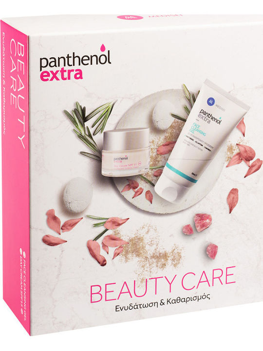 Panthenol Extra Комплект за грижа за кожата за Хидратация & Почистване на лицето Panthenol Extra Комплект за грижа за кожата за Хидратация & Почистване на лицето