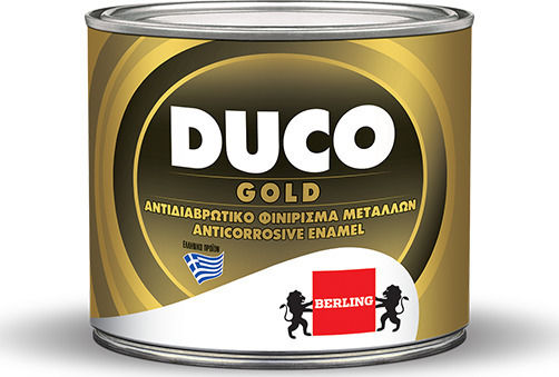Berling Varnish Colour Anti-Corrossion Solvent Duco Gold 0.2lt Gold