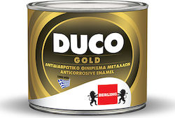 Berling Βερνικόχρωμα Αντιδιαβρωτικό Διαλύτου Duco Gold 0.375lt Χρυσό