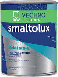 Vechro Smaltolux Velatoura Υπόστρωμα Ξύλινων Επιφανειών Λευκό Suitable for Wood 0.75lt