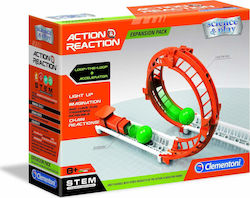 Clementoni Action & Reaction Loop the Loop Educational Toy Engineering Science And Play for 8+ Years Old