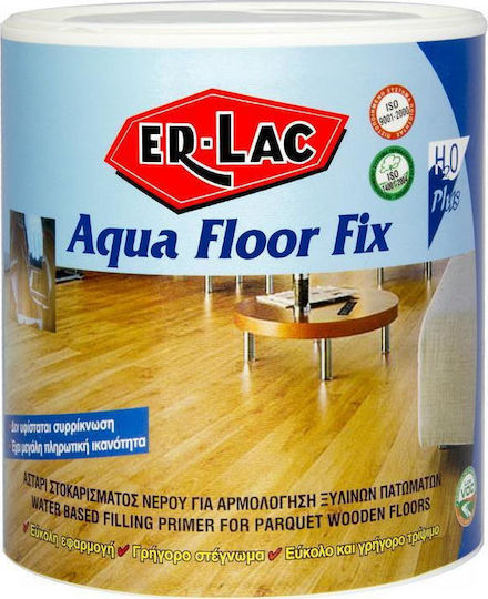 ER-LAC Aqua Floor Fix Αστάρι Στοκαρίσματος Νερού για Αρμολόγηση Ξύλινων Πατωμάτων Suitable for Wood 1lt