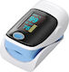 JZK-303 Fingertip Pulse Oximeter with LED display Blue