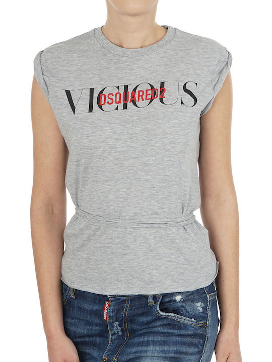 Γυναικείο Αθλητικό T-shirt Γκρι