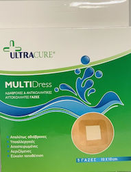 UltraCure Wasserdichte und sterilisierte Selbstklebende Bandagen Multi Dress 15x10cm 5Stück UltraCure Wasserdichte und sterilisierte Selbstklebende Bandagen Multi Dress 15x10cm 5Stück