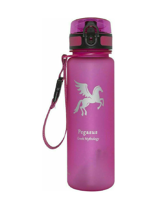 AlpinPro S-500PE-1 Plastic Water Bottle 500ml Pink