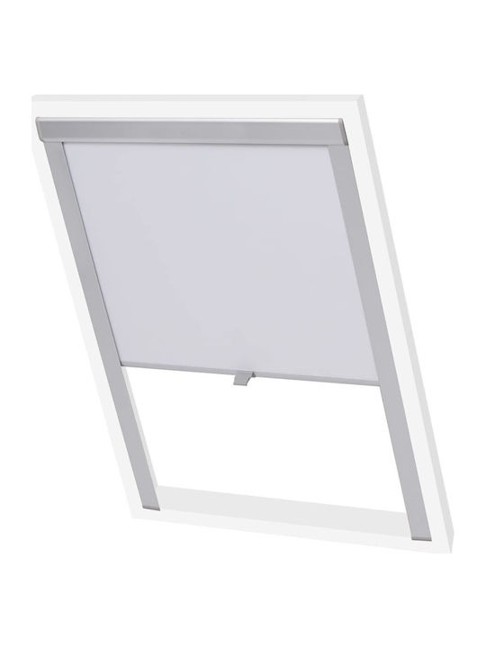 vidaXL Roller Blind Λευκό 133510