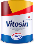 Vitex Vitosin Ακρυλικό Μονωτικό Αστάρι Διαλύτου Λευκό Κατάλληλο για Δομικά Υλικά / Ξύλο / Τοιχοποιία 0.75lt