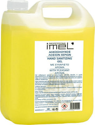 Imel Αντισηπτική Lotion Χεριών 4lt Άρωμα Λεμόνι