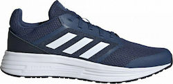 Adidas Galaxy 5 Ανδρικά Αθλητικά Παπούτσια Running Tech Indigo / Cloud White / Legend Ink