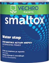 Vechro Smaltox Water Stop Στεγανωτικό Αστάρι Νερού Κατάλληλο για Τοιχοποιία 0.75lt