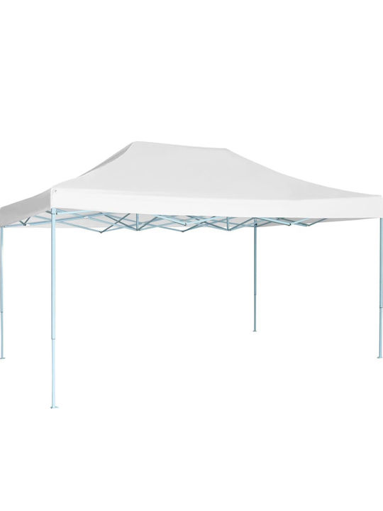 vidaXL Garden Freestanding Pavilion White 3x4cm