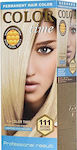 Rosa Impex Color Time Set Blonde Hair Dye 111 Intensive Lightener 100ml