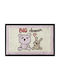 Nima Peekaboo Pim Grim 02 Kinder Teppich Rosa 50x80cm