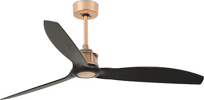 Faro Barcelona Just Fan 33418 Ceiling Fan 128cm Copper/Black