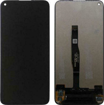 Οθόνη με Μηχανισμό Αφής για Huawei P40 Lite (Μαύρο)