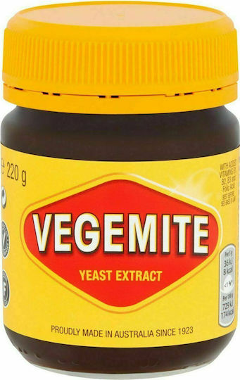 Vegemite Întindere de Pâine Pastă din drojdie de orz și grâu 220gr