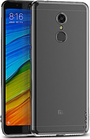 iPaky Effort Umschlag Rückseite Kunststoff Transparent (Redmi 5) 1242