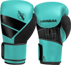 Hayabusa S4 Boxing Competition Gloves Turquoise Teal