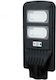 GDPLUS Ηλιακό Φωτιστικό Δρόμου 40W Ψυχρό Λευκό 6500K με Αισθητήρα Κίνησης, Φωτοκύτταρο και Τηλεχειριστήριο IP65 50x23x5εκ.