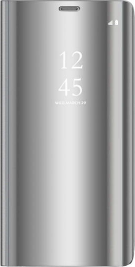 Hurtel Clear View Книга Пластмаса Сребрист (Galaxy S10 Lite)