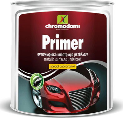 CHromodomi Primer Pad pentru piscina Substrat metalic anticoroziv Gri Potrivit pentru Metal 0.75lt