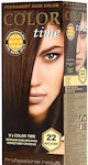 Rosa Impex Color Time Set Hair Dye 22 Moccachino 100ml