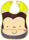 Nuby Monkey Waterproof Bib Fabric with Hoop & L...