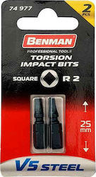 Benman Set 2 Screwdriver Bits