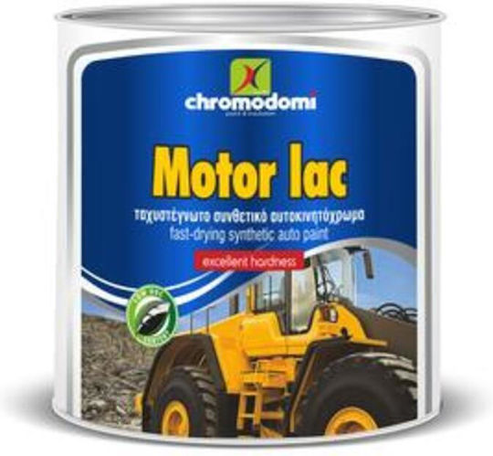 Χρωμοδομή Βερνικόχρωμα Motor Lac 0.75lt Λευκό