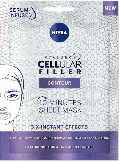 Nivea Cellular Filler Sheet Face Αnti-aging Mask