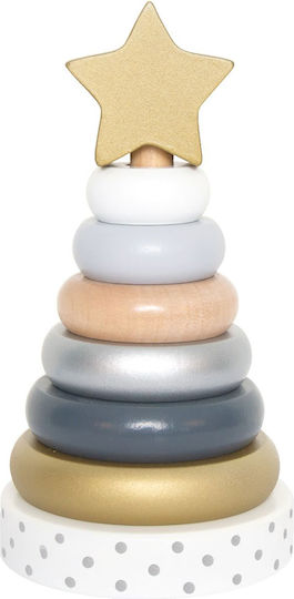 Jabadabado Παιχνίδι Στοίβαξης Stacking Toy από Ξύλο για 12+ Μηνών