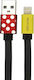 Disney Minnie Flat USB-A to Lightning Cable Multicolour 1m (DUSMIC008)