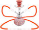 Atomic Hookah Mini Stones Red Red 25cm