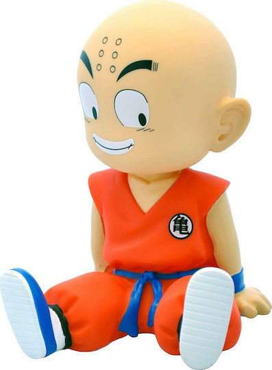 Plastoy Παιδικός Κουμπαράς Πλαστικός Dragon Ball Bust Bank Krillin Πορτοκαλί 13.8x10.9x15.8cm