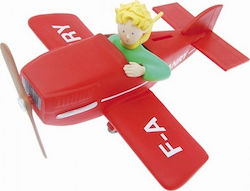 Plastoy Μικρός Πρίγκηπας Αεροπόρος Children's Money Box Plastic Red 26.6x26.2x13.9cm
