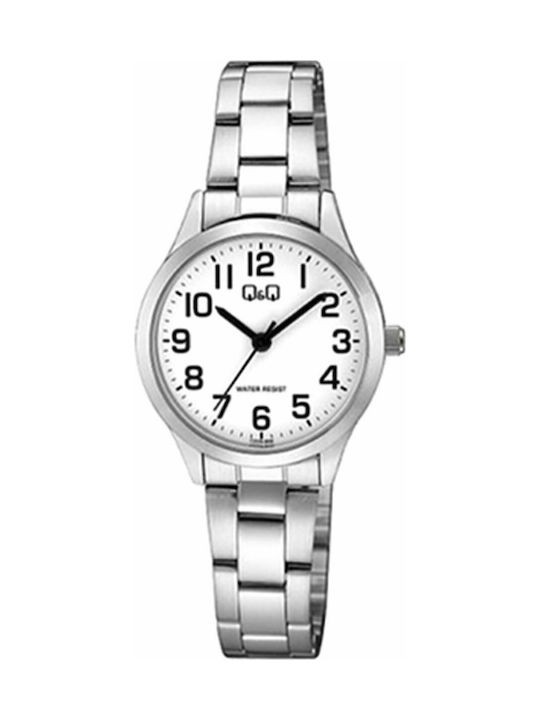 Q&Q Watch with Silver Metal Bracelet