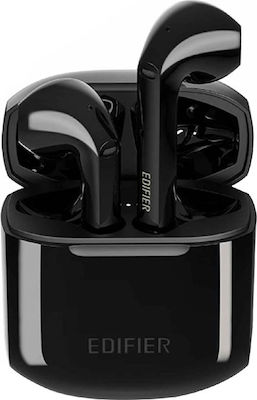 Edifier TWS200 Earbud Bluetooth Handsfree Ακουστικά με Αντοχή στον Ιδρώτα και Θήκη Φόρτισης Μαύρα