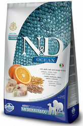 Farmina N&D Ocean Ancestral Grain Medium & Maxi 12кг Farmina N&D Ocean Ancestral Grain Medium & Maxi 12кг