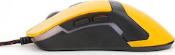 Omega Varr OM-270 Gaming Mouse 3200 DPI Galben