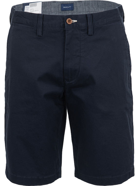 Gant Men's Shorts Chino Navy Blue