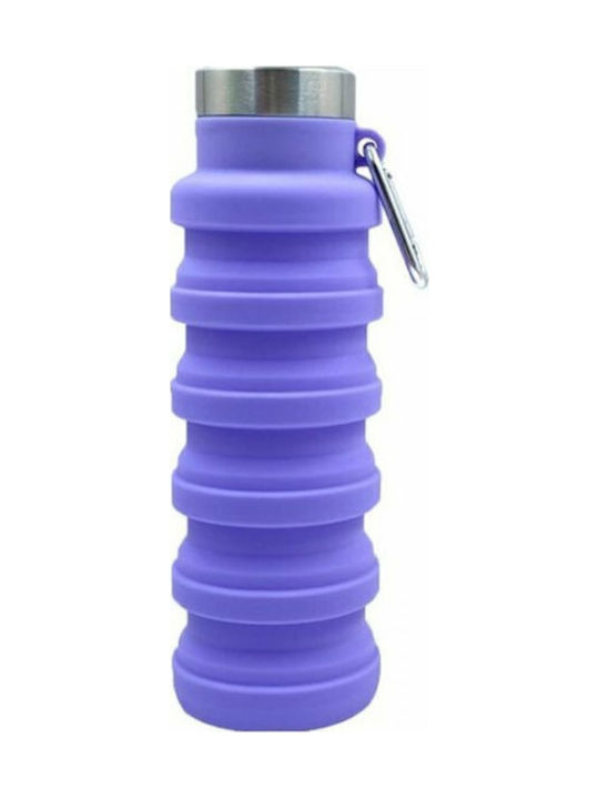 Campcool Wasserflasche Kunststoff 355ml Lila