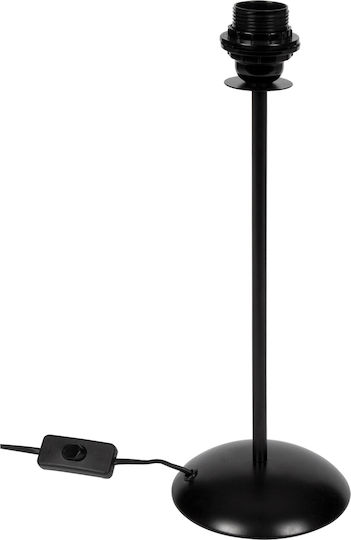 VK Lighting Metal Lampă de masă pentru Soclu E27 cu Abajur Negru și Bază