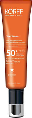 Korff Sun Secret Crema protectie solara Cremă SPF50 50ml