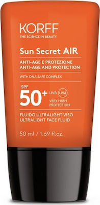 Korff Sun Secret Sunscreen Cream Face SPF50 50ml