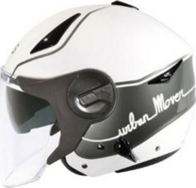 Zeus ZS-612A White/Black Motorradhelm Jet 1150gr 28604790